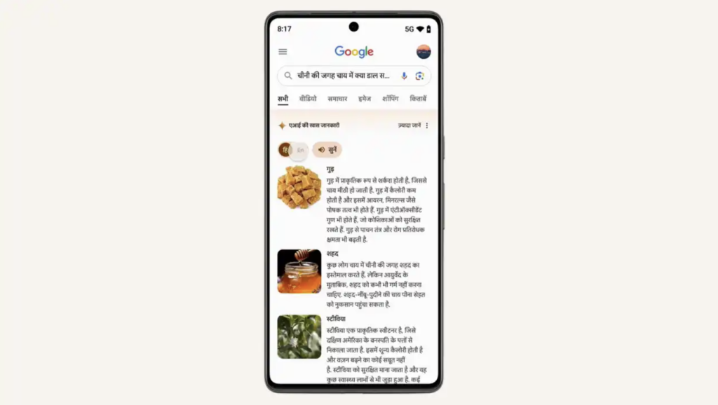 Google Rolls Our AI Overview Of Search Results In English & Hindi For Indian Users